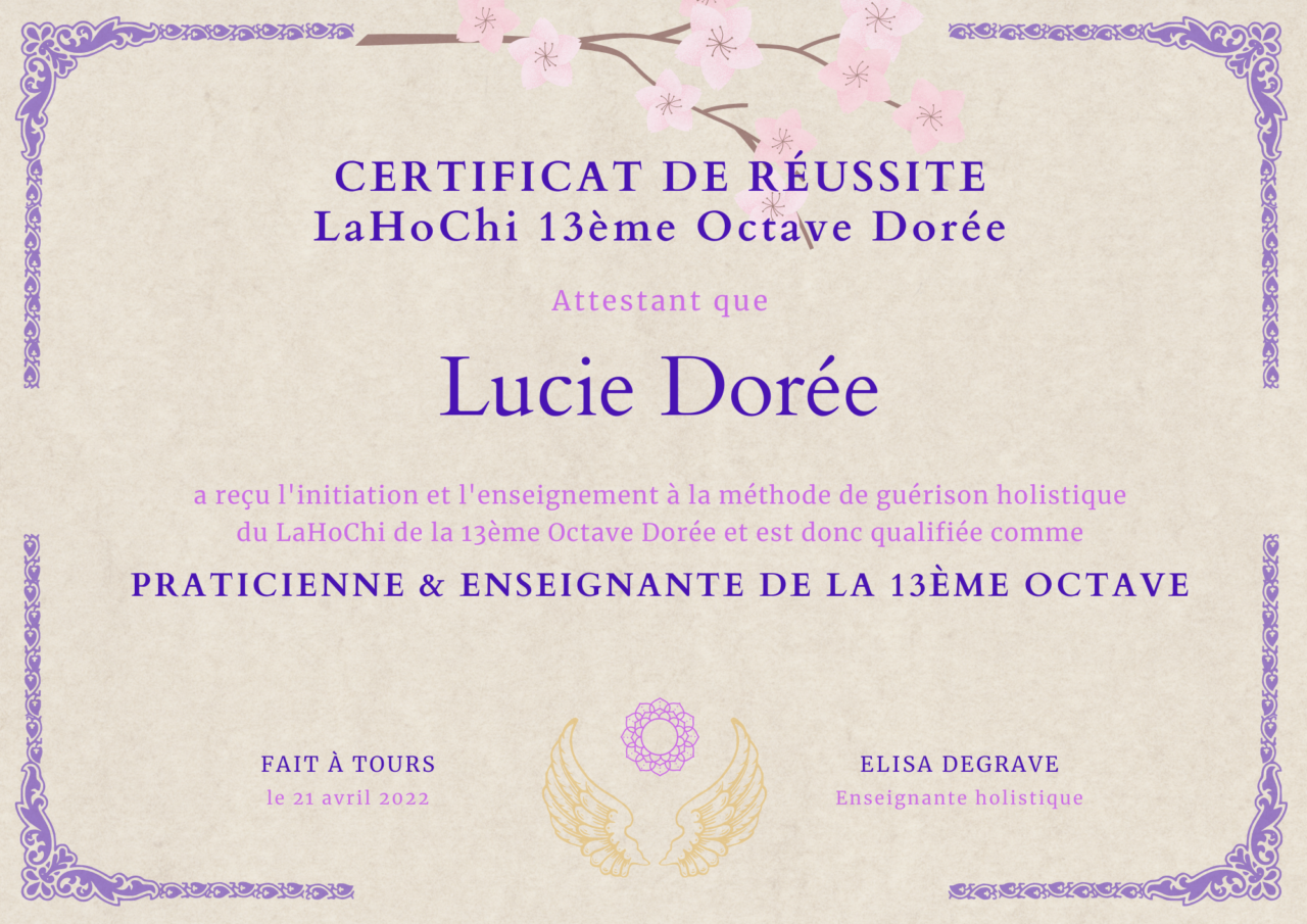 LaHoChi 13ème Octave Dorée - Elisa Degrave
