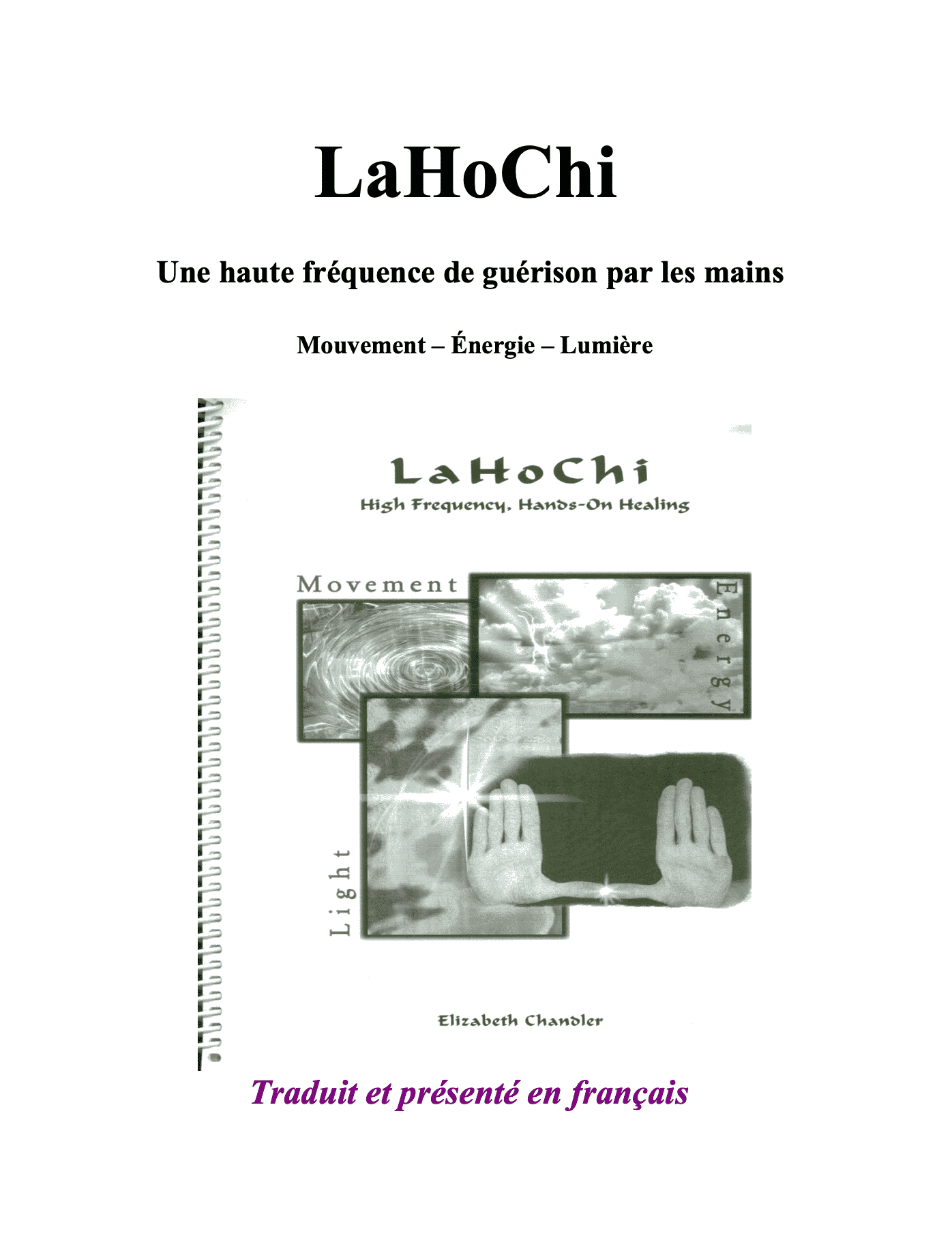 Manuel du praticien LaHoChi